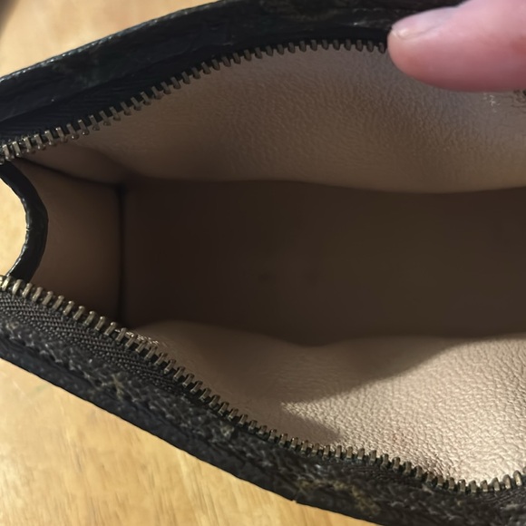 VTG LOUIS VUITTON Monogram Toiletry Pouch 15 Cosmetic Case Poche Toilette Bag - Picture 4 of 5